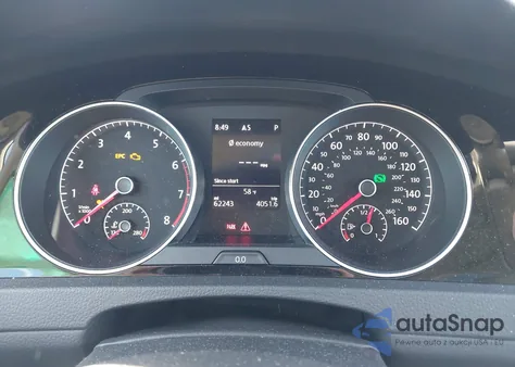 2017 Volkswagen Golf Tsi S 4-Door/Tsi Se 4-Door/Tsi Sel 4-Door/Tsi Wolfsburg Edition 4-Door из США, поврежденный, VIN 3VW217AU5HM019858